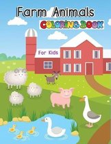 Farm Animals Coloring Books for Kids