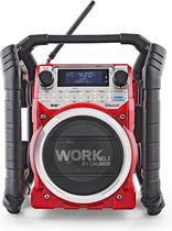 Caliber WORKXL1 - Bouwradio met FM,DAB+ en Bluetooth - Water en stofbestendig