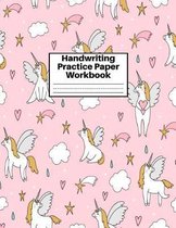 Handwriting Practice Paper Workbook