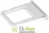 Metal micro Simcard tray holder Wit White voor Apple iPhone 5