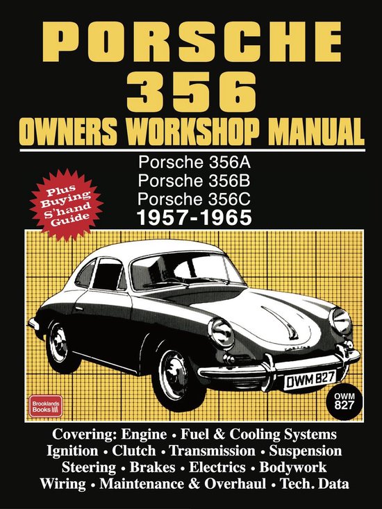 Porsche 356 Owner's Workshop Manual - cover