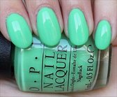o.p.i. nail lacquer, You are So Outa Lime!