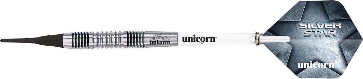 Unicorn Dartpijlen Silver Star Michael Smith 80% Gewicht 18