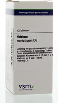 Vsm Sodium Muriaticum D6 200 Tablets