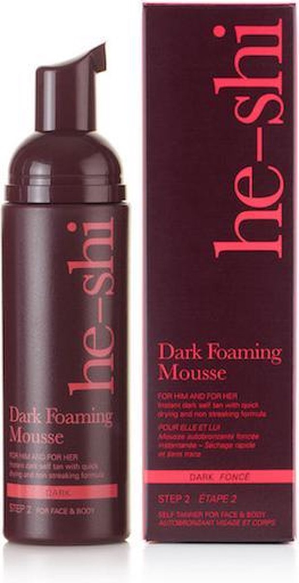 Goedkoopste He-Shi Dark Foaming Mousse Zelfbruiner - 150 ml