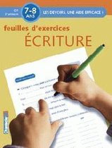 Les devoirs - Feuilles d'ex. écriture (7-8 a.)