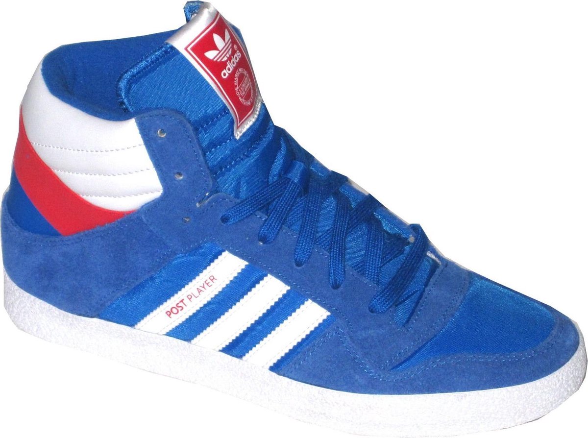 Adidas Post Player Vulc Heren Sneaker Blauw Maat 41 1/3 | bol