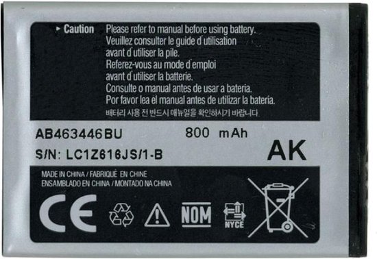 Samsung AB463446BU Originele Batterij | bol.com