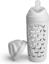 Herobility HeroEcoBottle Fles 320ml Mist Grijs