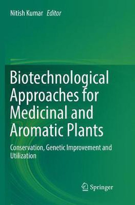 Biotechnological Approaches for Medicinal and Aromatic Plant ... - cover