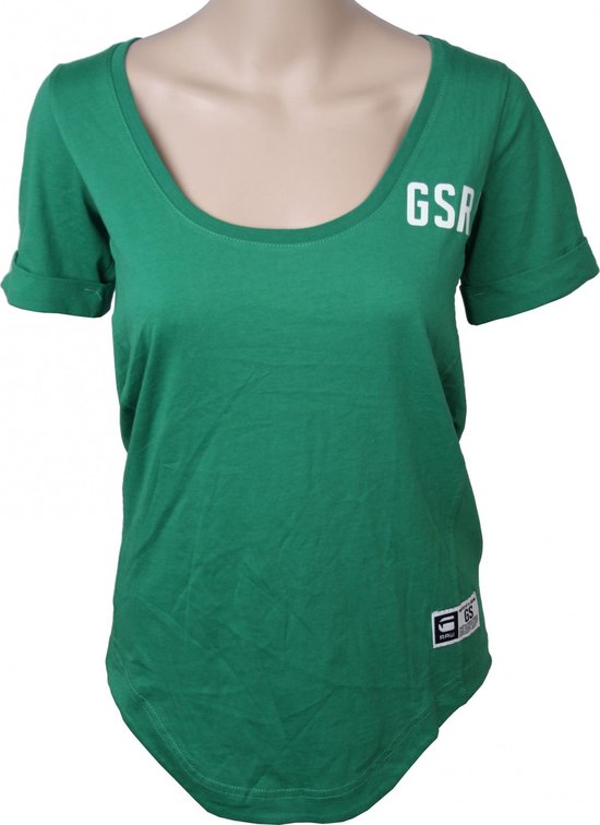 G-star Dames T-shirt Kelly R Groen Maat S | bol.com