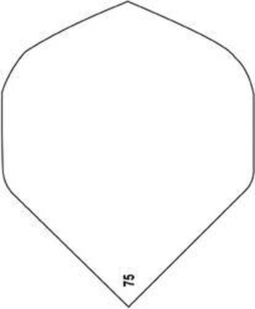 ABC Darts - Dart Flights Light75 Wit - 10 sets (30 stuk)