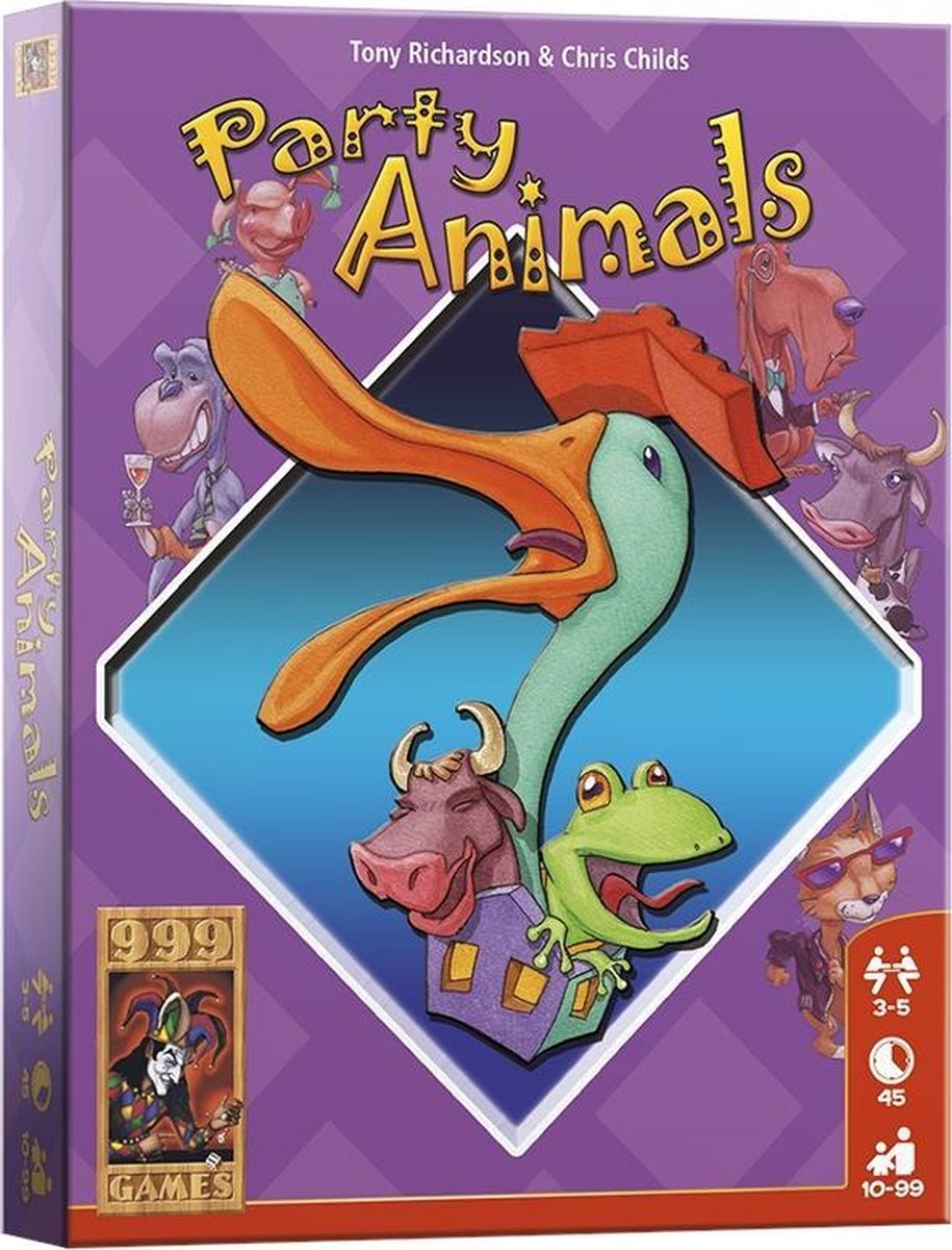 Party Animals Kaartspel - 999 Games