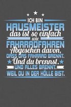 Ich Bin Hausmeister Das Ist So Einfach Wie Fahrradfahren. Abgesehen Davon, Dass Das Fahrrad brennt. Und Du Brennst. Und Alles Brennt. Weil Du In Der H lle Bist.