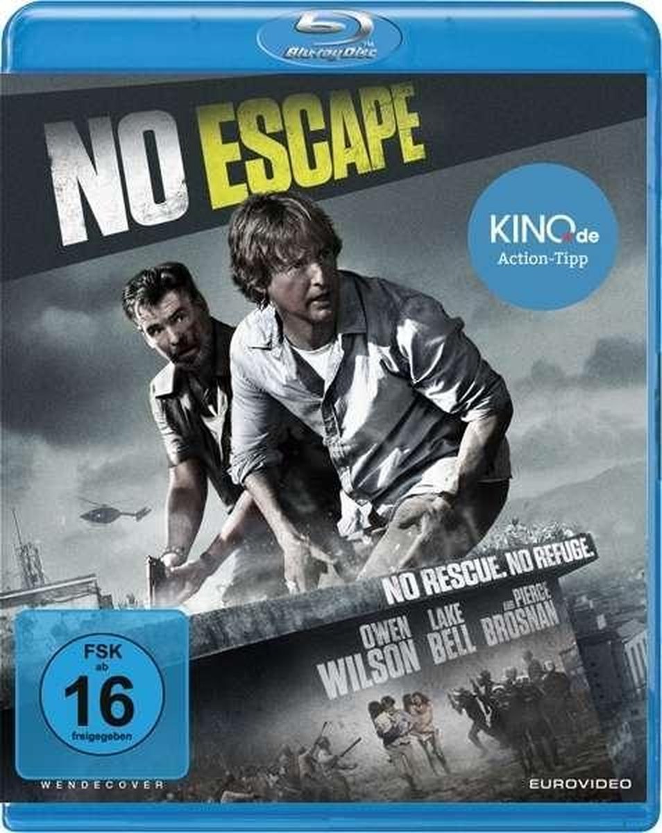 No escape. No Escape Blu-ray. No Escape картинка. No Escape виртуальная. No Escape надпись.