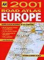 AA Road Atlas Europe 2001