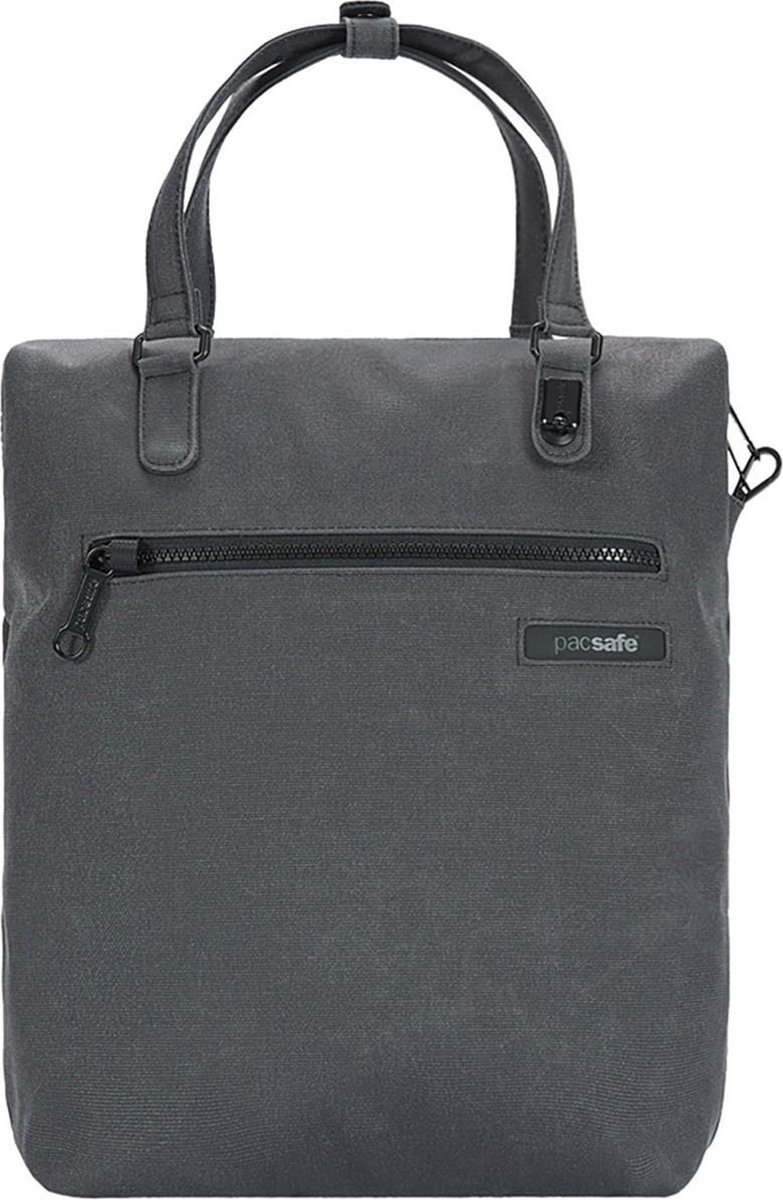 Pacsafe Intasafe Backpack Tote-Anti diefstal Laptop Backpack-13 L-Antraciet (Charcoal)