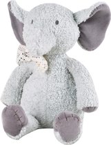 Tikiri Organic Collection: OLIFANT klein 18cm, met hangkaart, 0+