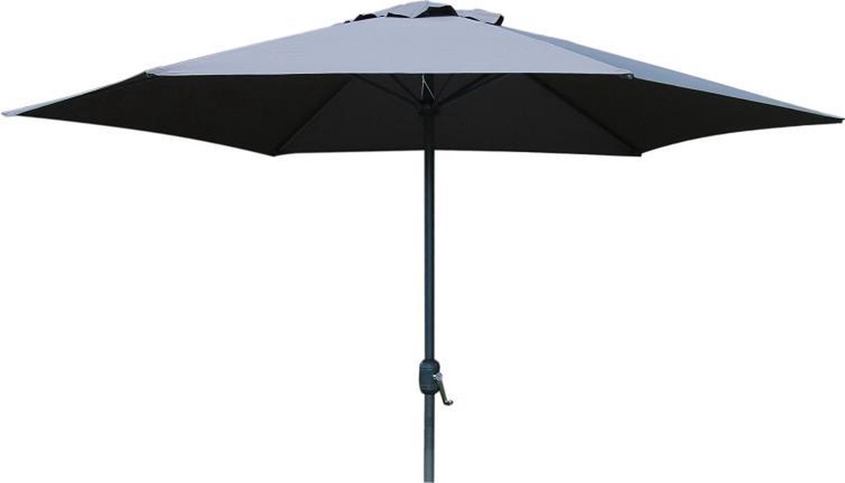 Bol.com PimXL Parasol – Ø300cm - Antraciet aanbieding