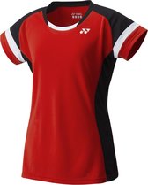 Yonex YW0001 damesshirt rood - maat S