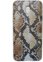 ADEL Siliconen Back Cover Softcase Hoesje voor Samsung Galaxy J5 (2017) - Slangenhuid