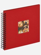Walther Design SA-108-R Fun - Album photo - 26 x 25 cm - Rouge - 40 pages