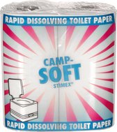 Stimex Wc-papier Camp Soft - 1-laags - 4 Stuks