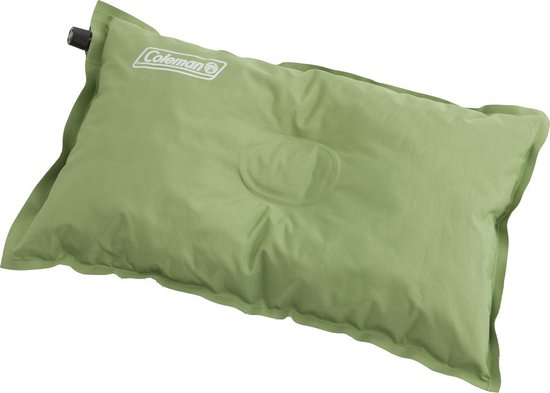 Coleman Self Inflating Pillow kussen groen