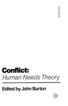 Conflict Human Needs Theory