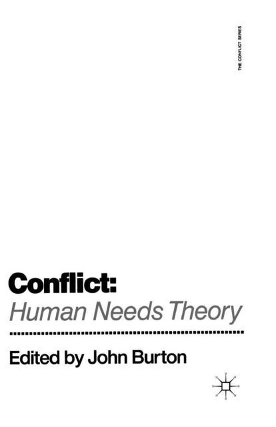 Conflict Human Needs Theory - cover