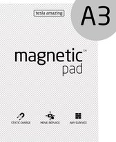 Schrijfblok Magnetic Pad A3 50 sheets Transparant (Transparante Vellen)