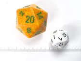 Chessex dobbelsteen, 34 mm 20-zijdig, Speckled Lotus