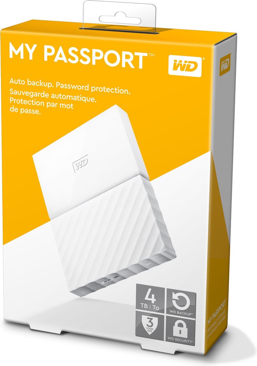 western digital my passport 4tb portable external western digital my passport 4tb portable external