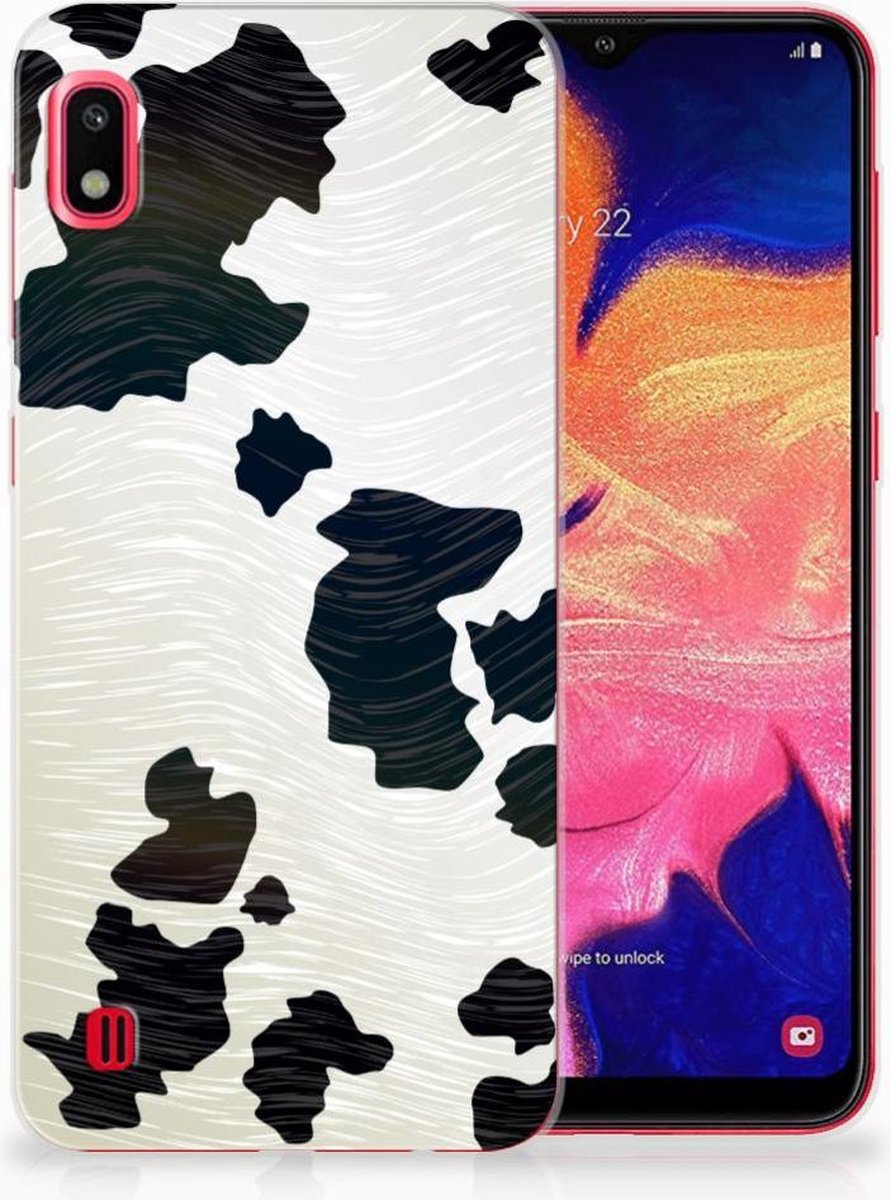 Samsung Galaxy A10 TPU Hoesje Koeienvlekken