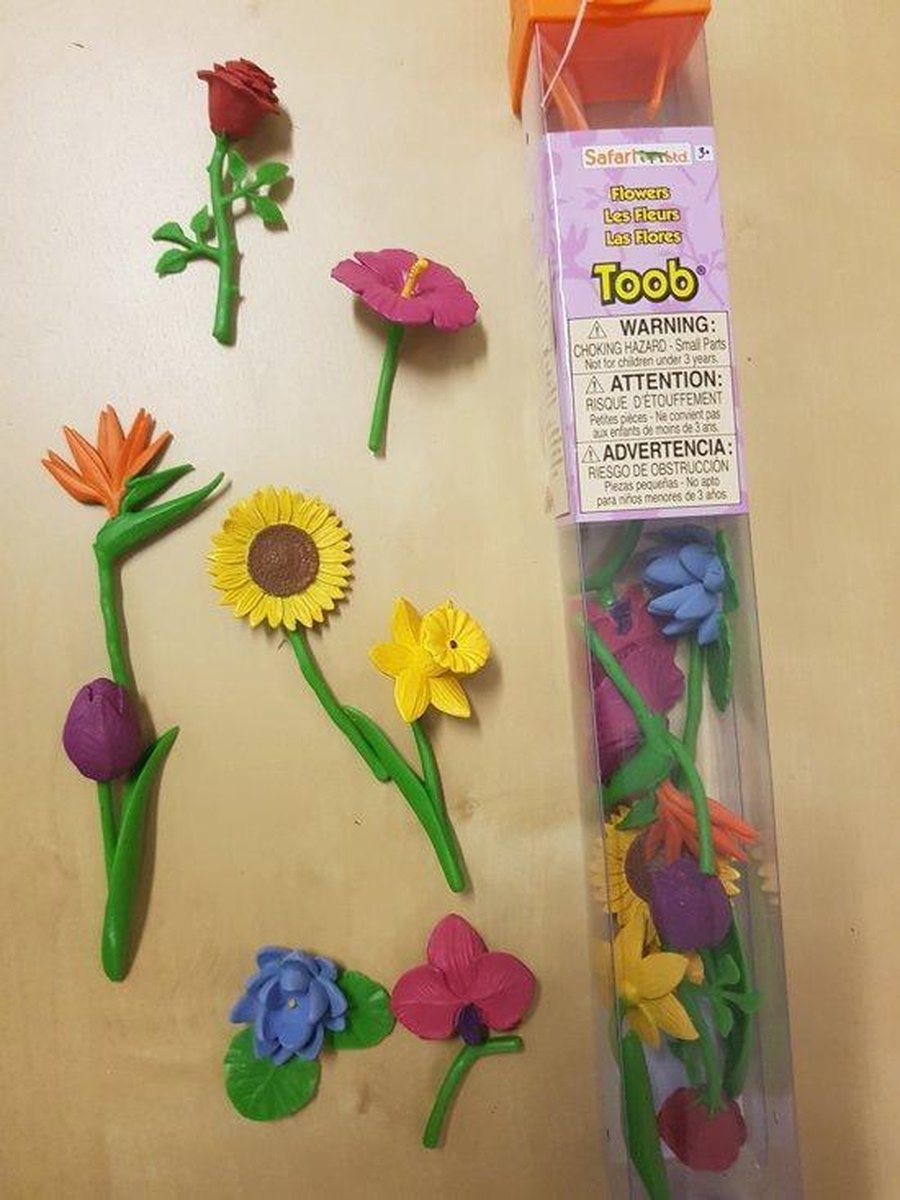 Speelfiguren Bloemen Toob - Safari Ltd 8 stuks