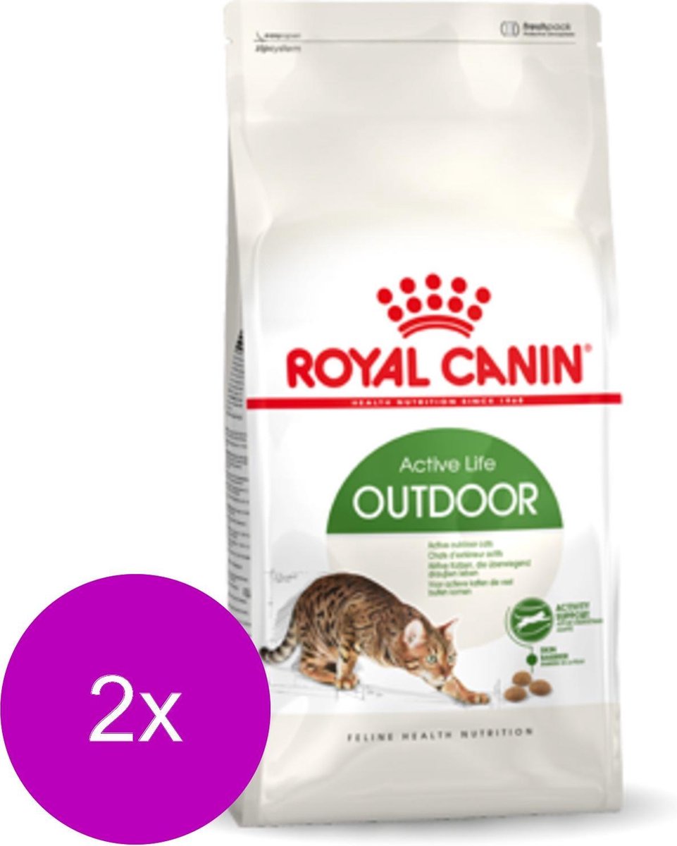 Royal Canin Royal Canin Outdoor - Kattenvoer - 2 x 10 kg