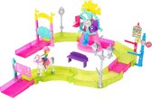 Barbie On The Go Mini Kermis Baanset - Speelfigurenset