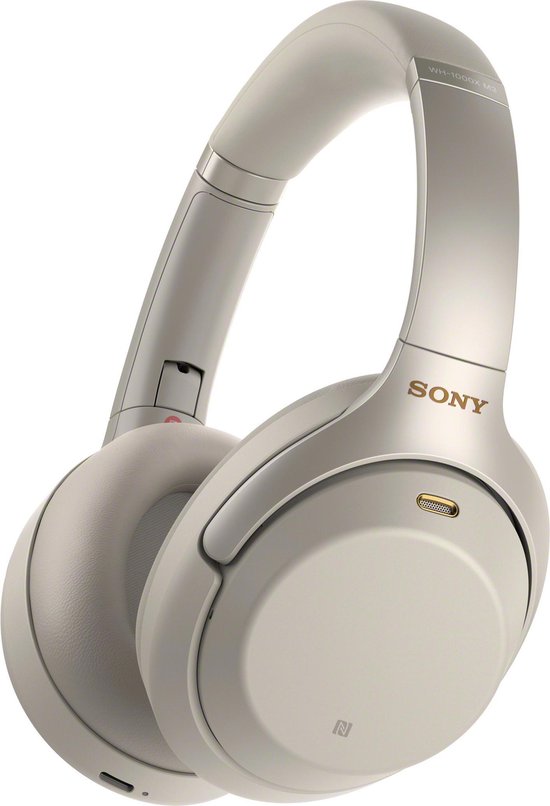 microscopisch Picasso rivaal Sony WH-1000XM3 - Draadloze over-ear koptelefoon met Noise Cancelling -  Zilvergrijs | bol.com