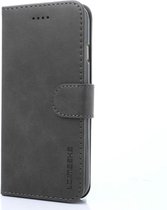 Luxe Book Case - iPhone SE (2020 / 2022) / 8 / 7 Hoesje - Grijs