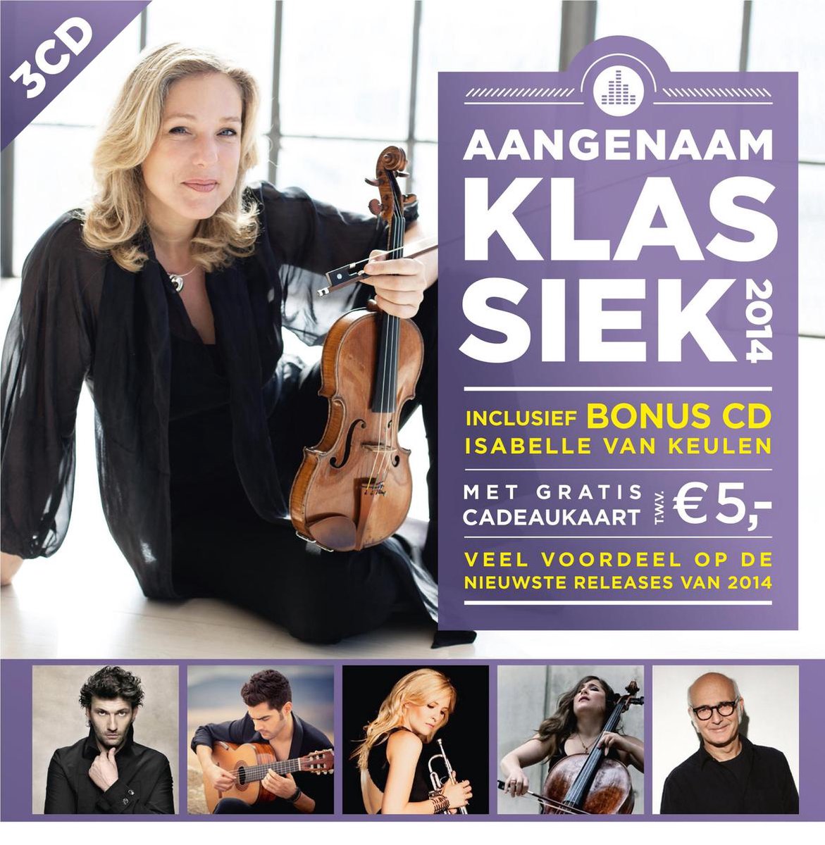 Aangenaam Klassiek 2014, Aangenaam Klassiek CD (album) Muziek