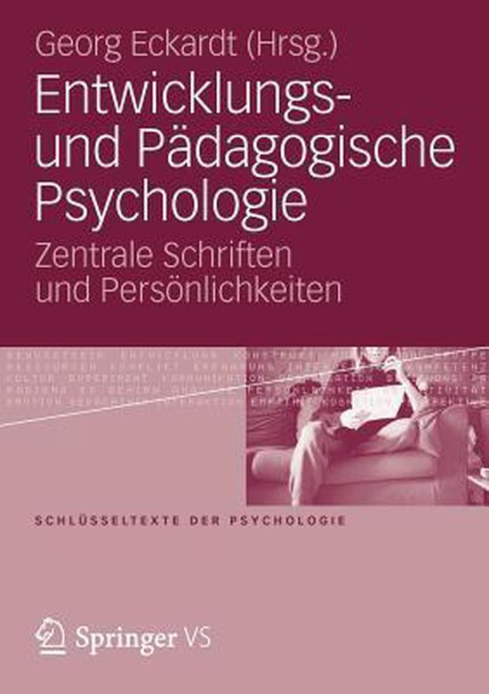 Entwicklungs und Paedagogische Psychologie - cover