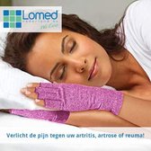 Pro-orthic Reuma Artritis Handschoen Anti-Slip Paars - Medium