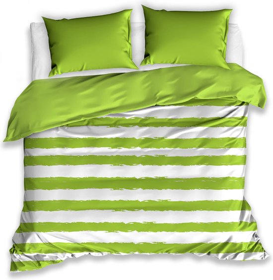 WellBed Dekbedovertrek Katoen Tweepersoons 220x200 streep