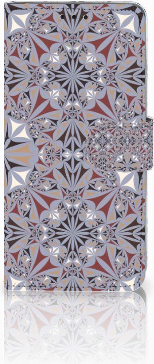 Huawei P30 Pro Bookcase Flower Tiles