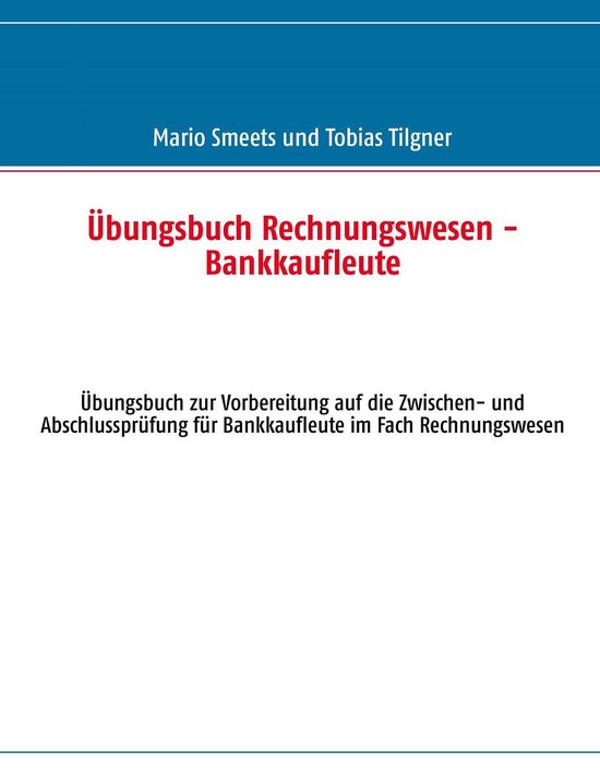 Übungsbuch Rechnungswesen - Bankkaufleute - cover