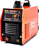 Onex Lasapparaat / lasmachine 250 A MMA/IGBT - Incl. Laskap, bikhamer en Borstel