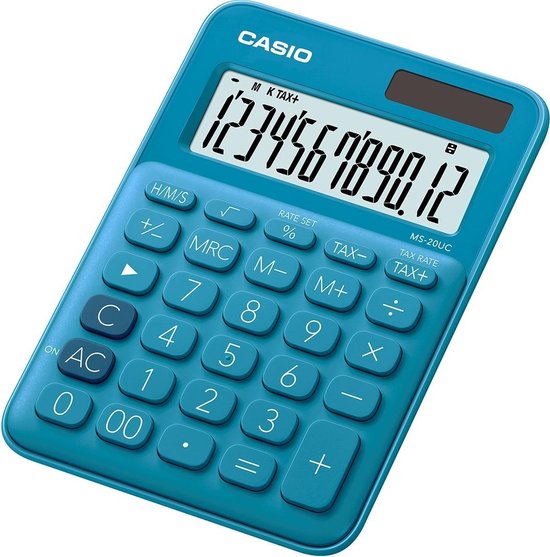 Casio Calculatrice de poche Casio 10 chiffres SL-310UC bleu - prix
