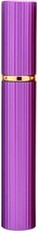 Ribble Parfumflesje - Parfumflesje voor in vliegtuig - Hervulbaar - Navulbare Parfum Verstuiver - Voor op reis - Lipstick formaat - 8ML - Paars