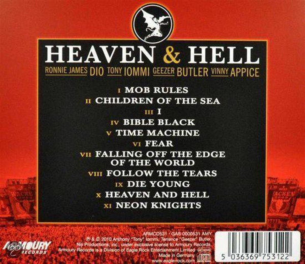 Neon Nights - Live At Wacken 2009, Heaven & Hell | Muziek | bol