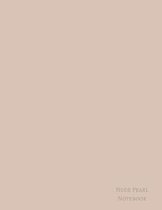 Nude Pearl Notebook